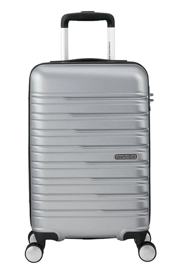 American Tourister Flashline Nelipyöräinen matkalaukku 55cm (L 35cm) Sky Silver Best