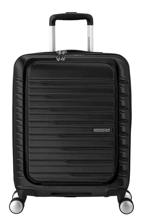 American Tourister Flashline Nelipyöräinen matkalaukku 55cm easy access Shadow Black Discount