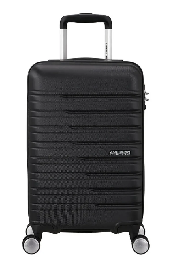 American Tourister Flashline Nelipyöräinen matkalaukku 55cm (L 35cm) Shadow Black Discount