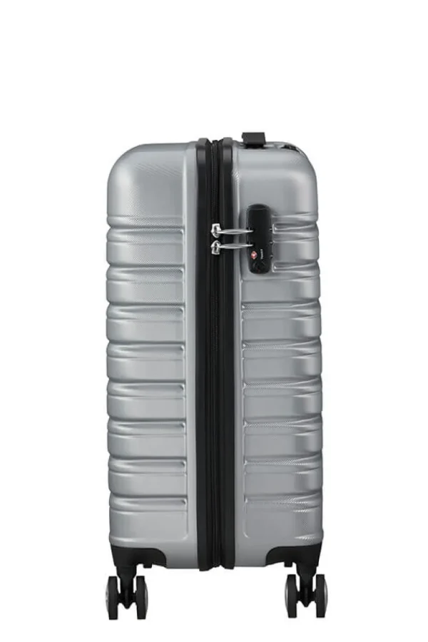 American Tourister Flashline Nelipyöräinen matkalaukku 55cm (L 35cm) Sky Silver Best