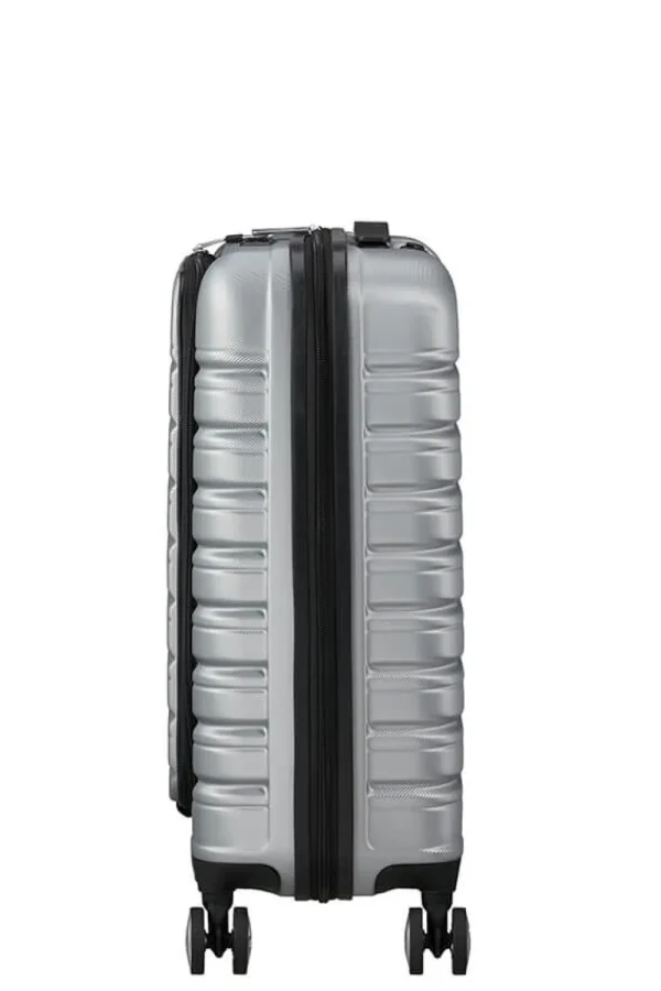 American Tourister Flashline Nelipyöräinen matkalaukku 55cm easy access Sky Silver New