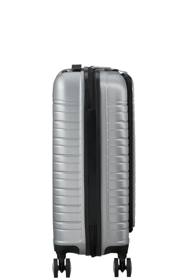 American Tourister Flashline Nelipyöräinen matkalaukku 55cm easy access Sky Silver New