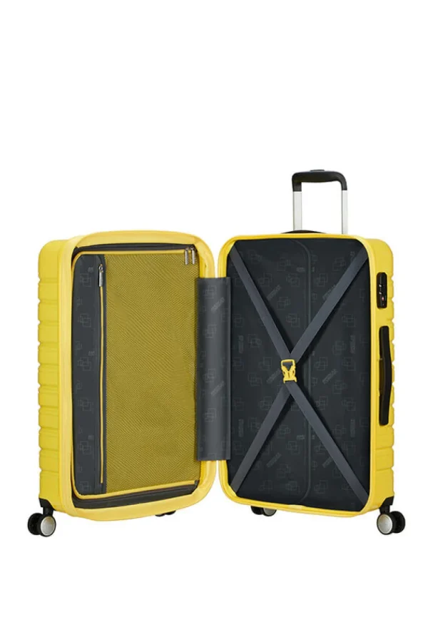 American Tourister Flashline Pop Keskikokoinen matkalaukku Lemon Yellow Online
