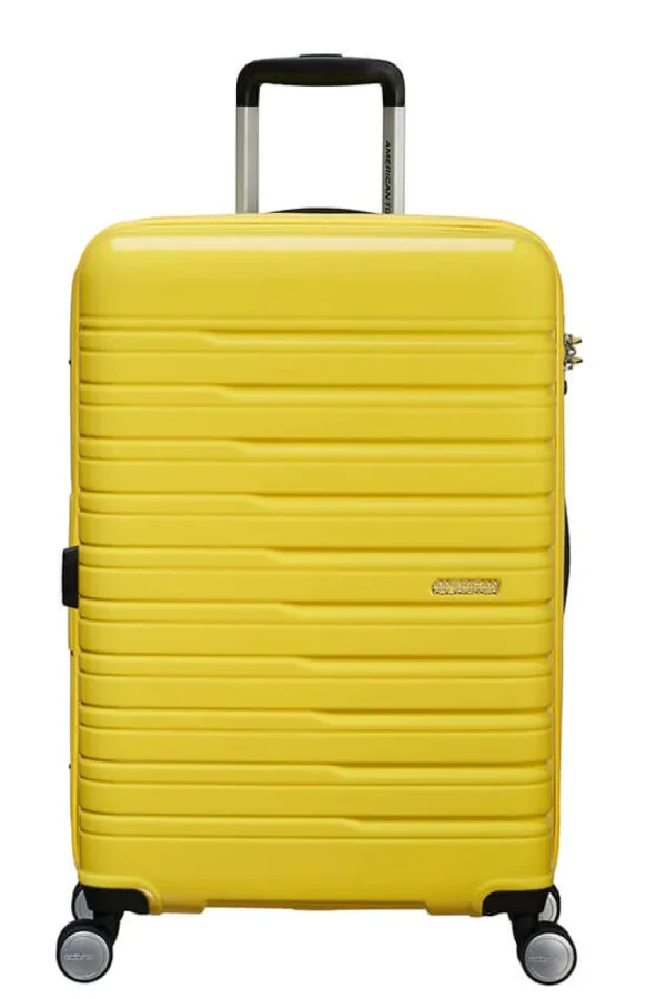 American Tourister Flashline Pop Keskikokoinen matkalaukku Lemon Yellow Online
