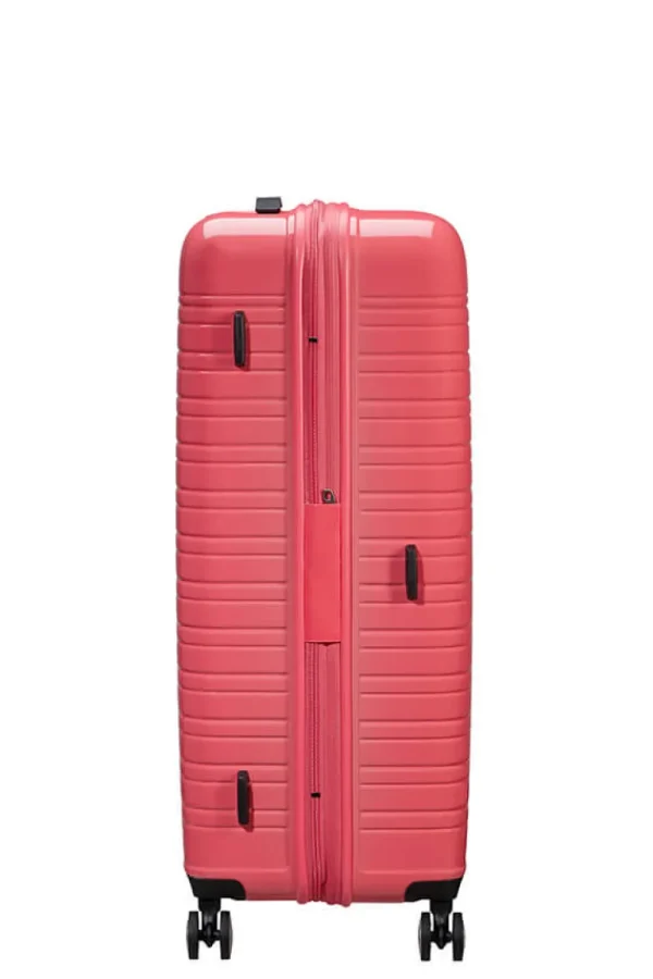 American Tourister Flashline Pop Suuri matkalaukku Coral Pink Outlet