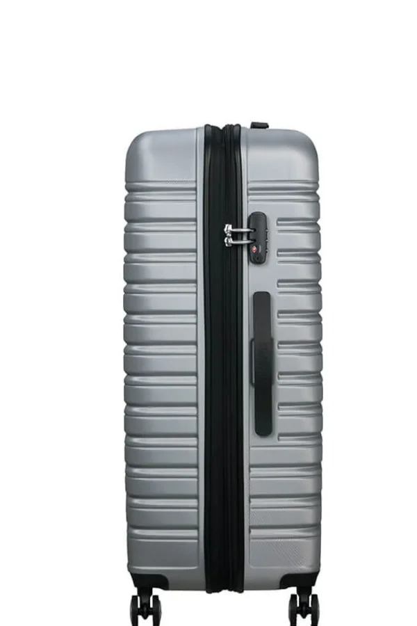 American Tourister Flashline Suuri matkalaukku Sky Silver Sale