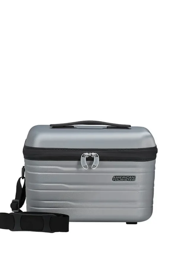 American Tourister Flashline Toilettilaukku Sky Silver Fashion