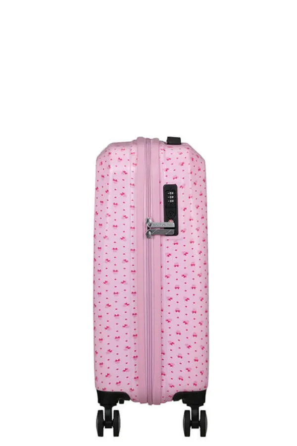 American Tourister Funlight Disney Nelipyöräinen matkalaukku 55cm Minnie Lenticular Pink Hot