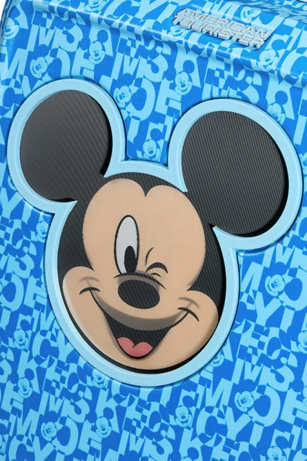 American Tourister Funlight Disney Nelipyöräinen matkalaukku 55cm Mickey Lenticular Blue Clearance