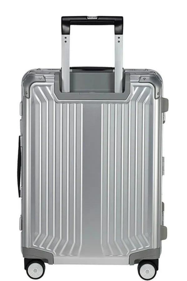 Samsonite Lite-Box Alu Nelipyöräinen matkalaukku 55cm Aluminium Fashion
