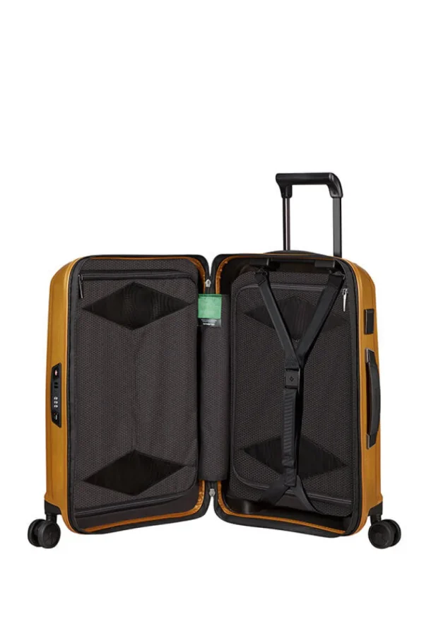 Samsonite Major-Lite Nelipyöräinen laajennettava matkalaukku 55cm Saffron Yellow Online