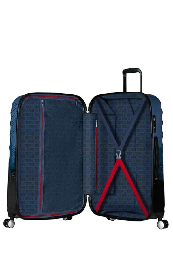 American Tourister Marvel Wavebreaker Suuri matkalaukku Captain America City Discount