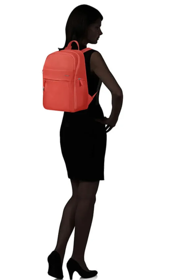 Samsonite Move 5.0 Reppu 14.1" Coral Red Discount