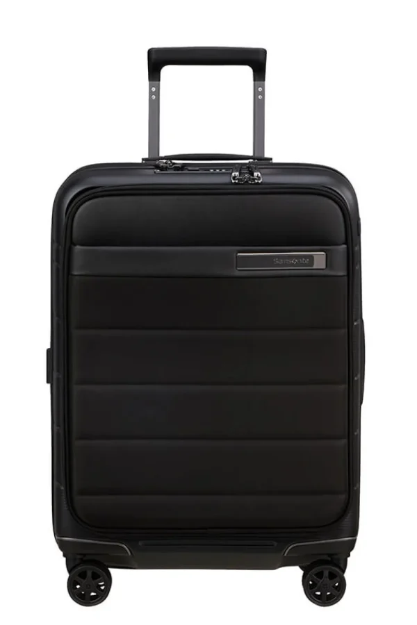Samsonite Neopod Nelipyöräinen laajennettava matkalaukku 55cm Black Outlet
