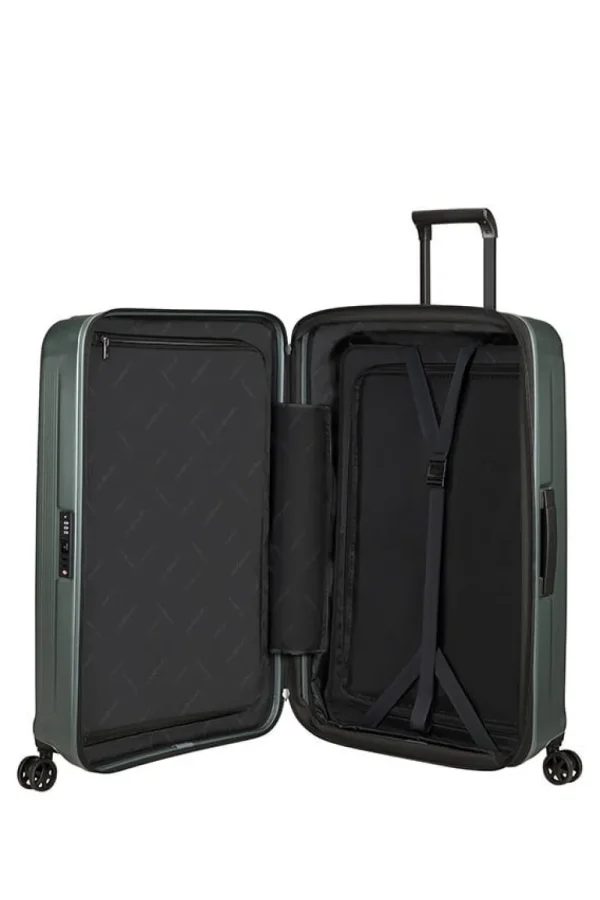 Samsonite Nuon Nelipyöräinen laajennettava matkalaukku 75cm Matt Sage Khaki Fashion