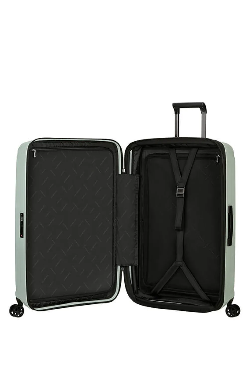 nuon_nelipyrinen_laajenne_0-12.webp Samsonite Nuon Nelipyöräinen laajennettava matkalaukku 75cm Metallic Mineral Green Clearance