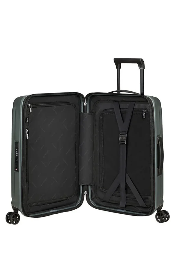 Samsonite Nuon Nelipyöräinen laajennettava matkalaukku 55cm Matt Sage Khaki Online