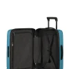 Samsonite Nuon Nelipyöräinen laajennettava matkalaukku 55cm Metallic Ocean Blue Clearance