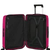 Samsonite Nuon Nelipyöräinen laajennettava matkalaukku 55cm Metallic Ruby New