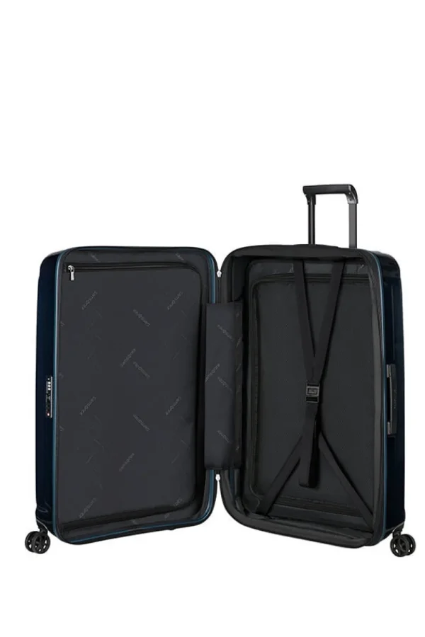Samsonite Nuon Nelipyöräinen laajennettava matkalaukku 69cm Metallic Dark Blue Hot