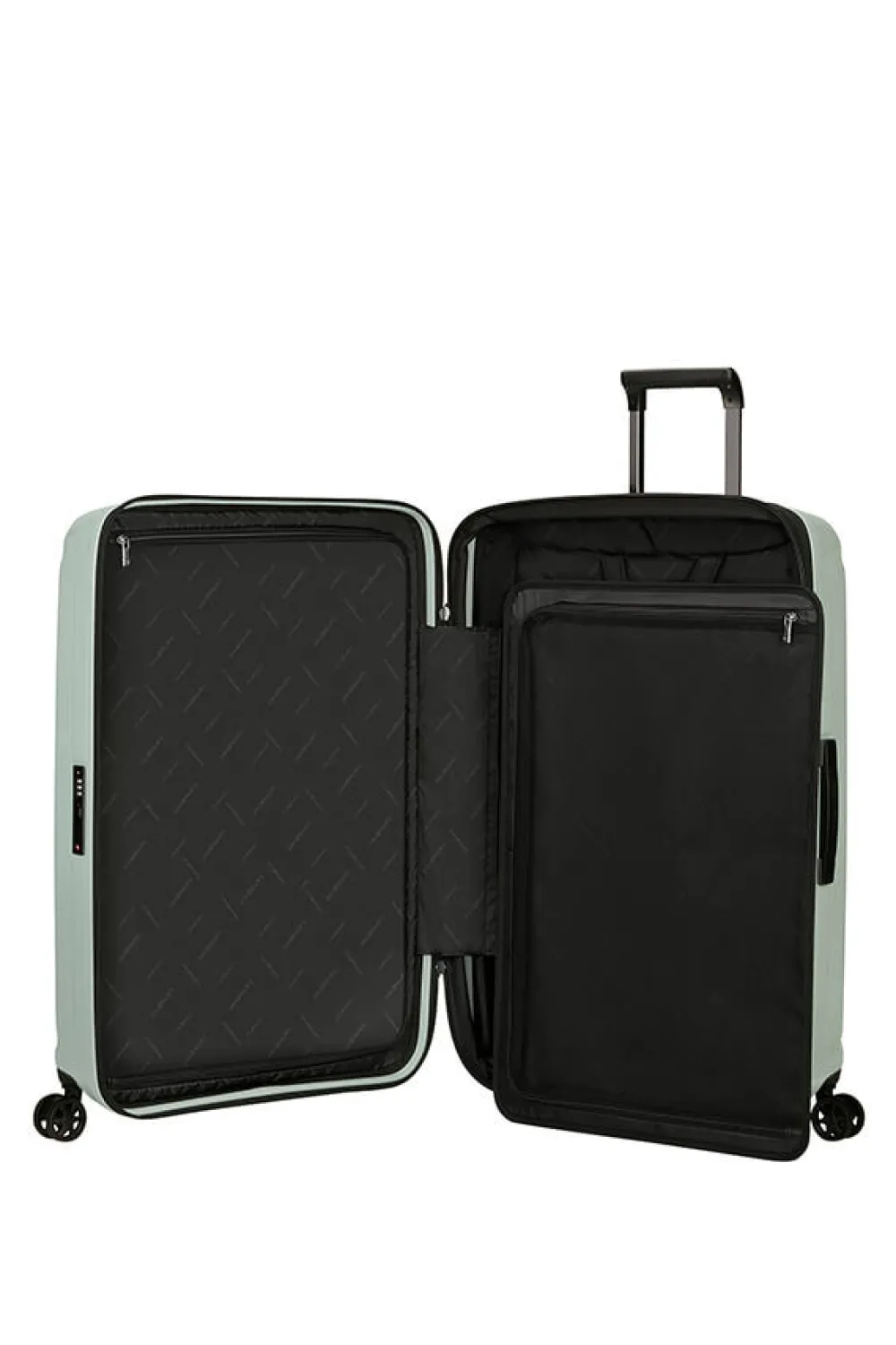 nuon_nelipyrinen_laajenne_1-12.webp Samsonite Nuon Nelipyöräinen laajennettava matkalaukku 75cm Metallic Mineral Green Clearance