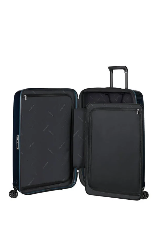 Samsonite Nuon Nelipyöräinen laajennettava matkalaukku 81cm Metallic Dark Blue Best