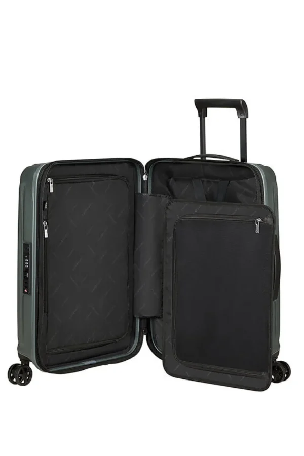 Samsonite Nuon Nelipyöräinen laajennettava matkalaukku 55cm Matt Sage Khaki Online