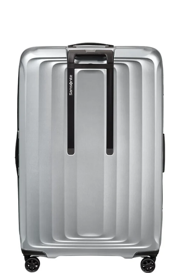Samsonite Nuon Nelipyöräinen laajennettava matkalaukku 81cm Matt Silver Sale
