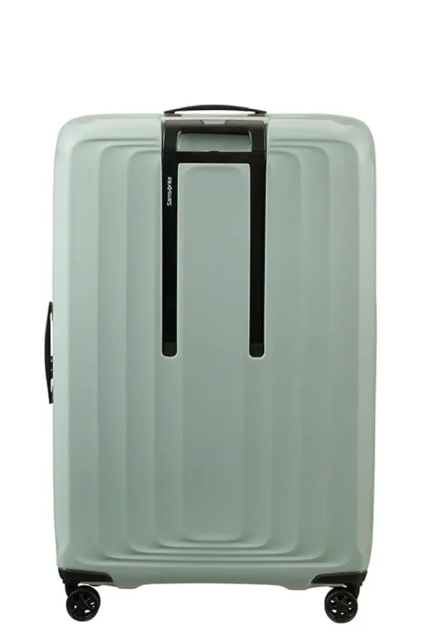 Samsonite Nuon Nelipyöräinen laajennettava matkalaukku 81cm Metallic Mineral Green New
