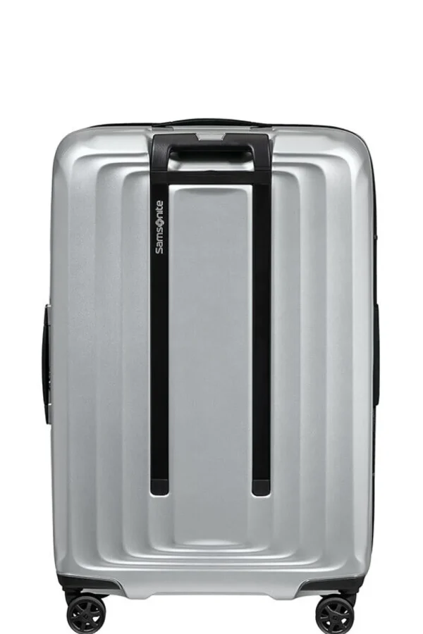 Samsonite Nuon Nelipyöräinen laajennettava matkalaukku 69cm Matt Silver Fashion