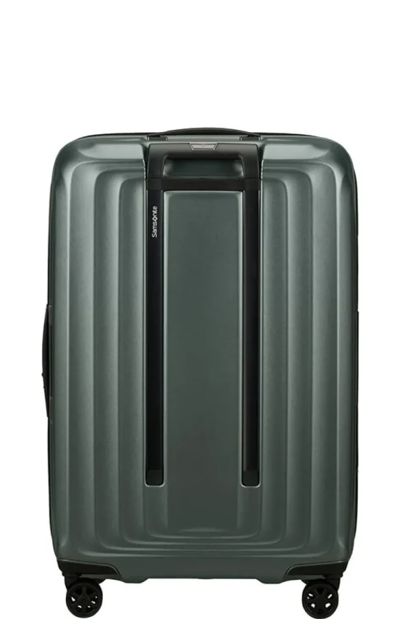 Samsonite Nuon Nelipyöräinen laajennettava matkalaukku 69cm Matt Sage Khaki Clearance