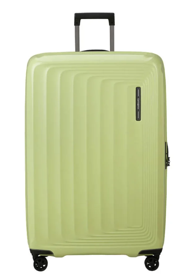 Samsonite Nuon Nelipyöräinen laajennettava matkalaukku 81cm Metallic Melon Discount