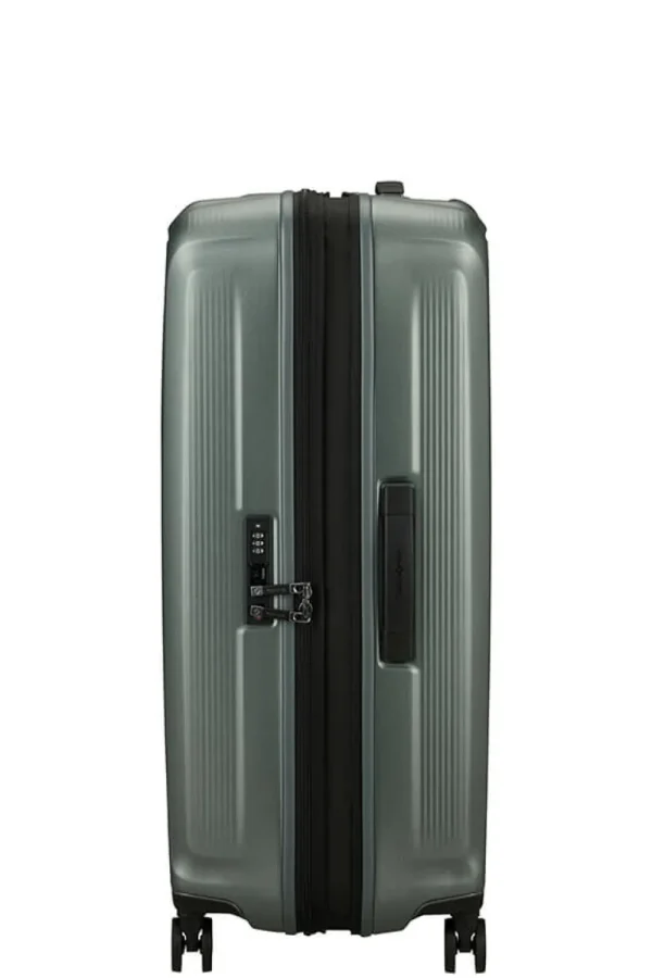 Samsonite Nuon Nelipyöräinen laajennettava matkalaukku 75cm Matt Sage Khaki Fashion