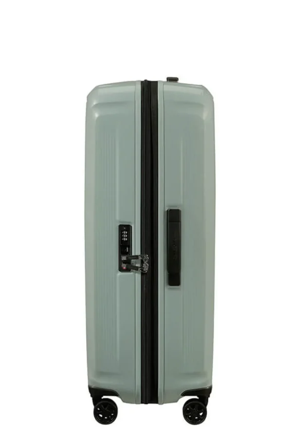 Samsonite Nuon Nelipyöräinen laajennettava matkalaukku 75cm Metallic Mineral Green Clearance