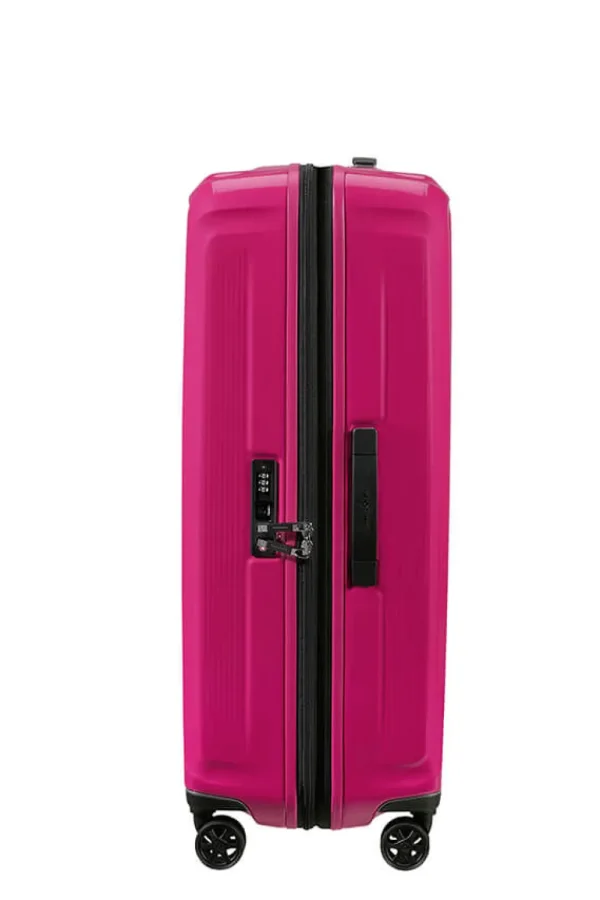 Samsonite Nuon Nelipyöräinen laajennettava matkalaukku 75cm Metallic Ruby Sale