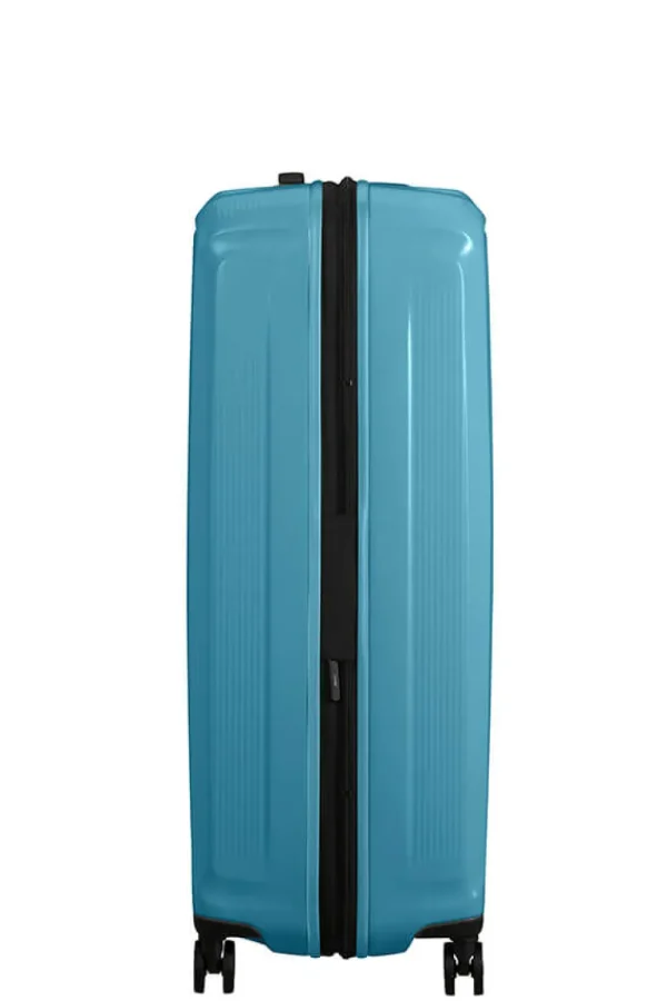 Samsonite Nuon Nelipyöräinen laajennettava matkalaukku 81cm Metallic Ocean Blue Fashion
