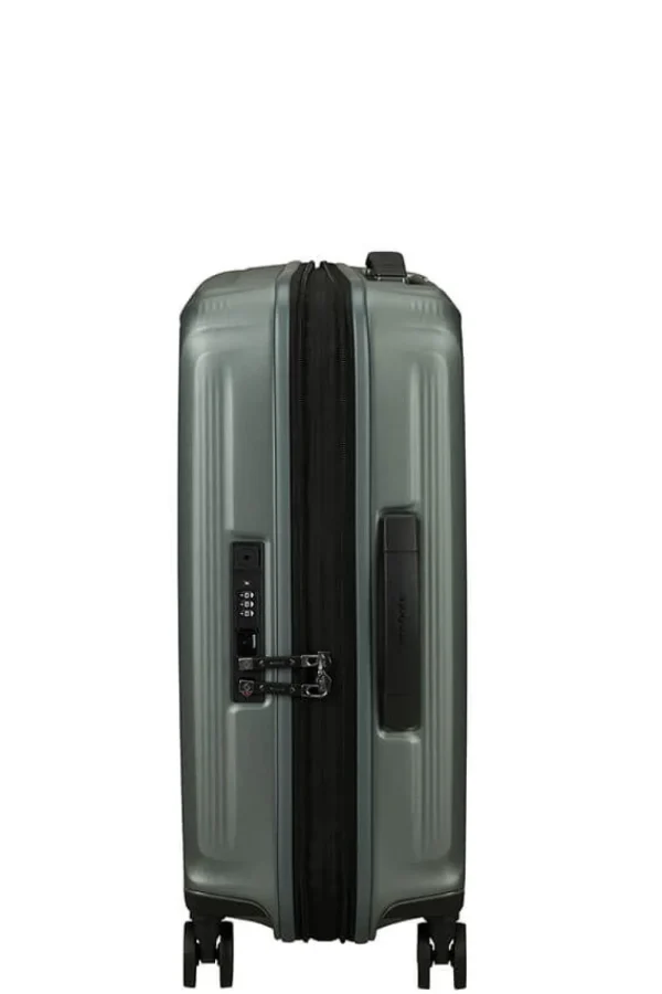 Samsonite Nuon Nelipyöräinen laajennettava matkalaukku 55cm Matt Sage Khaki Online