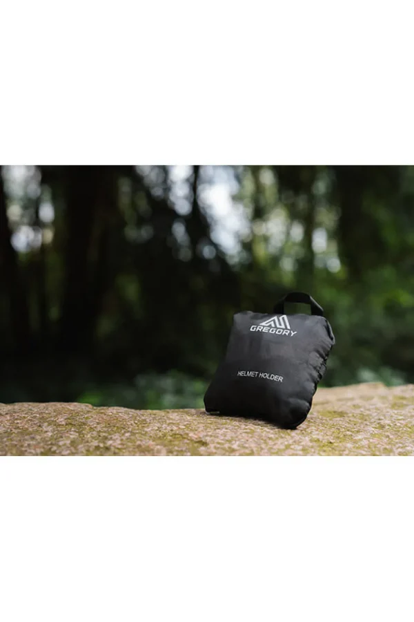 Gregory Packable Helmet Holder Helmet holder Obsidian Black Discount
