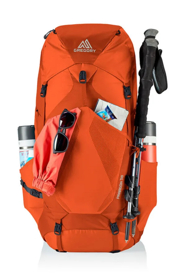 Gregory Paragon Backpack Ferrous Orange Hot