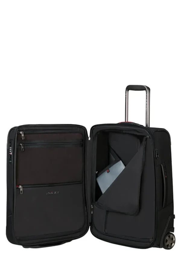 Samsonite Pro-DLX 6 Kaksipyöräinen laajennettava matkalaukku 55cm Black Best
