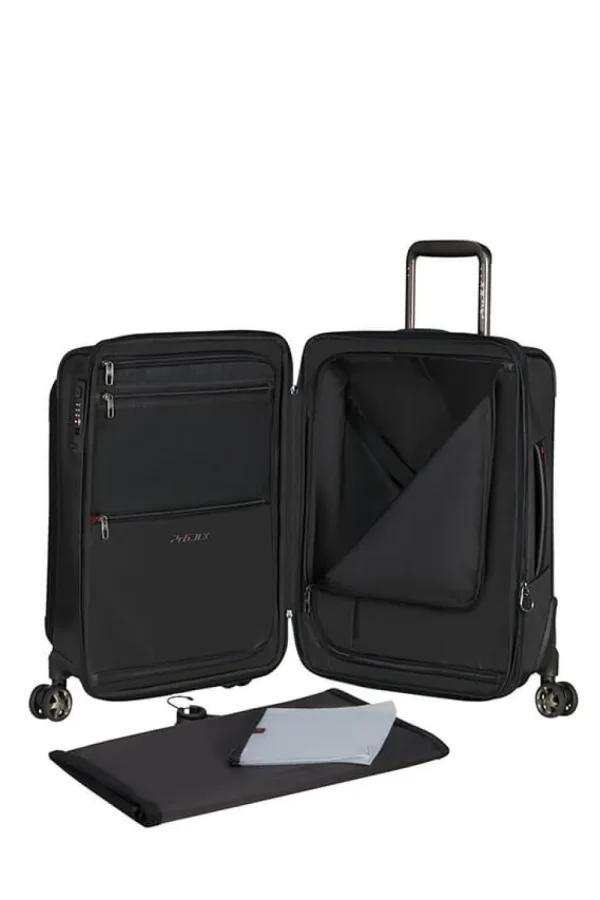 Samsonite Pro-DLX 6 Nelipyöräinen laajennettava matkalaukku 55cm Black Sale