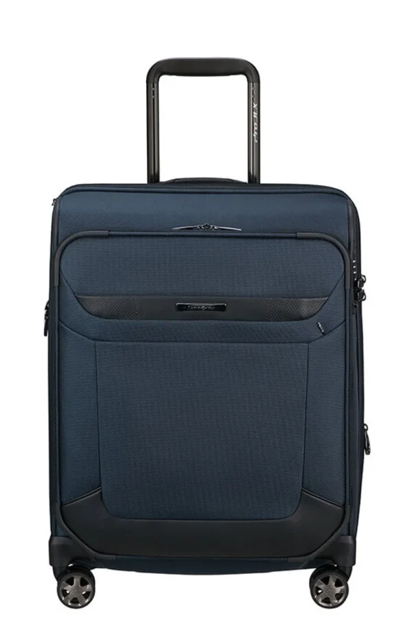 Samsonite Pro-DLX 6 Nelipyöräinen laajennettava matkalaukku 55cm Blue Sale