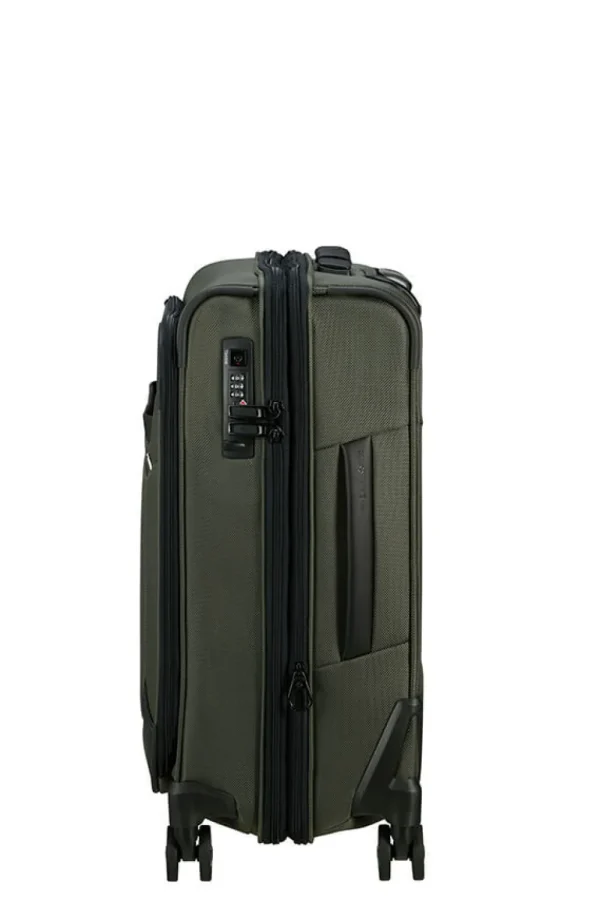Samsonite Pro-DLX 6 Nelipyöräinen laajennettava matkalaukku 55cm Green Discount