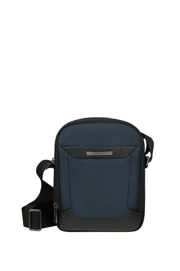 Samsonite Pro-DLX 6 Olkalaukku M Blue Hot