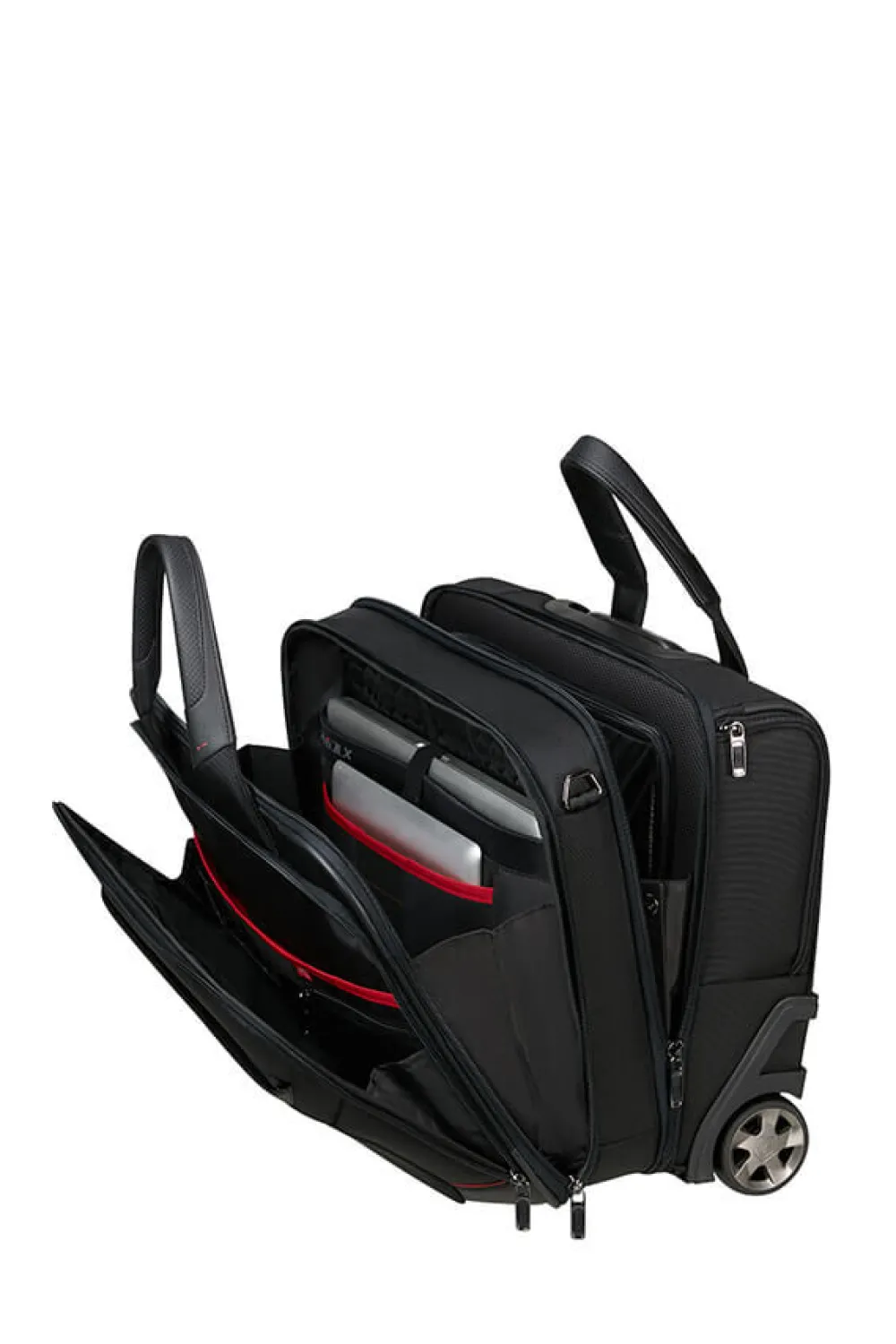 prodlx__pyrllinen_tietoko_0-2.webp Samsonite Pro-DLX 6 Pyörällinen tietokonelaukku 15.6" Black Fashion