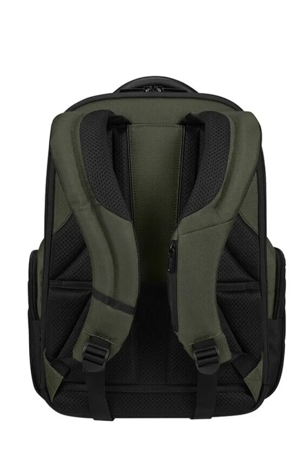 Samsonite Pro-DLX 6 Reppu expandable 15.6" Green Outlet