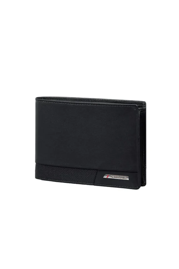 Samsonite Pro-Dlx 6 Slg Lompakko Black New