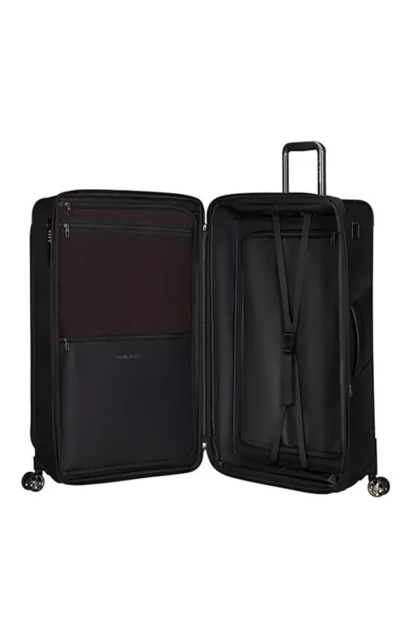 Samsonite Pro-Dlx 6 Trvl Nelipyöräinen laajennettava matkalaukku 79cm Black Clearance