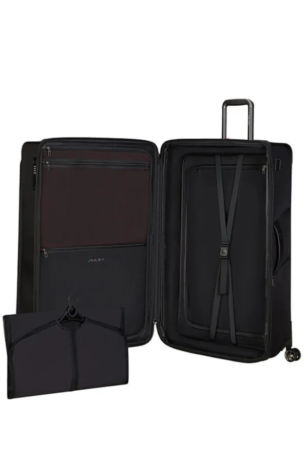 Samsonite Pro-Dlx 6 Trvl Nelipyöräinen laajennettava matkalaukku 84cm Black Best