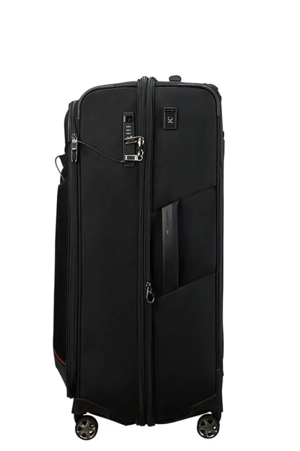 Samsonite Pro-Dlx 6 Trvl Nelipyöräinen laajennettava matkalaukku 84cm Black Best